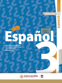 Conect@ Palabras. Español 3 Editorial: Ediciones SM